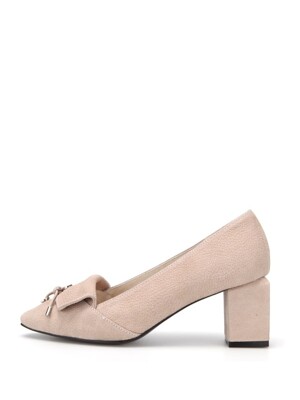 TIED PUMPS/IVORY