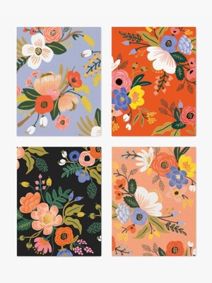 Assorted Lively Floral Card Set 카드 세트