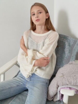 AGATHA WOOL BLENDED SWEATER