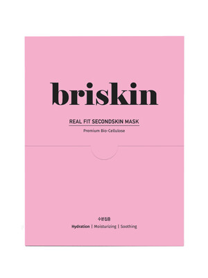 리얼핏 세컨드스킨 바이오셀룰로오스 마스크팩  10매 [수분집중]