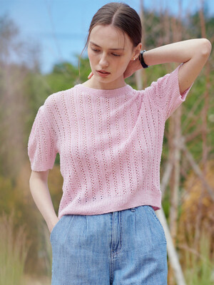 Basic Cotton Knit_Pink