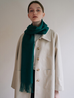 Half Trench coat - Ivory