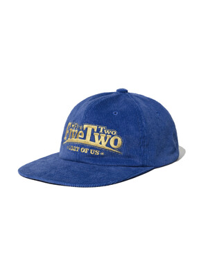 A DAY OF US CORDUROY CAP [BLUE]