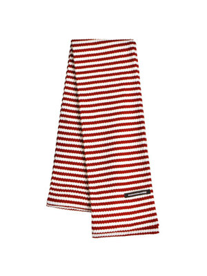 STRIPE MUFFLER_RED