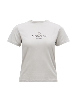 몽클레어 로고 여성 반팔 티셔츠 8C00005829H8 91R