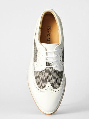 (WOMEN) 1SPRIME Brogue Spike_Herringbone