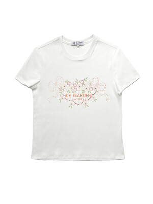 Floral Graphic T-shirt (Tequila Sunrise)