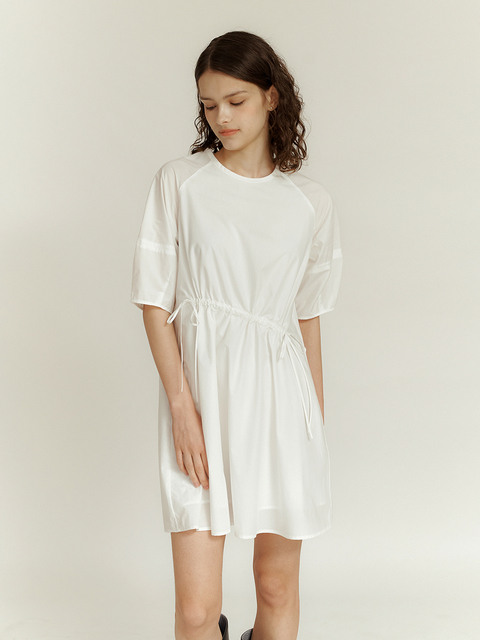 원피스,원피스 - 이슈넘버 (ISSUE NUMBER) - 4.67 Puff sleeve dress (White)