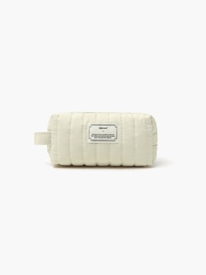 leger pouch - ivory