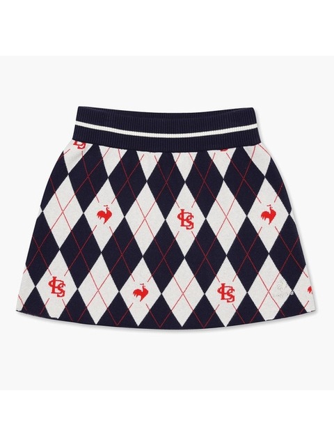스포츠웨어 - 르꼬끄 스포르티브 (Lecoq sportif) - [르꼬끄 공식] 테니스 라이프 스웨터 스커트 (QO322TSK99)