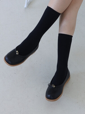 string flat shoes_23530_black