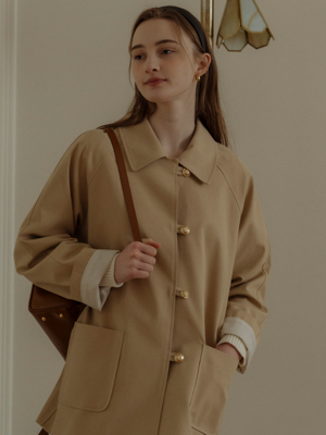 London trench coat(Deep beige)