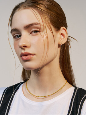 yellow opal necklace