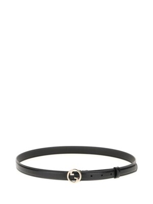 25SS 구찌 레귤러 벨트 7230730YA0G1000 BLACK DOM