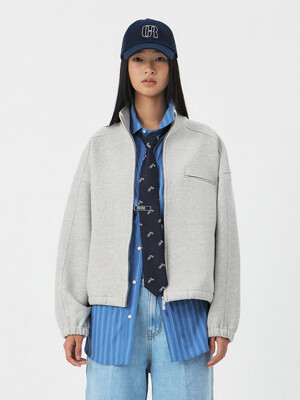 25PS BONNER HIGH NECK ZIP-UP [2COLORS]