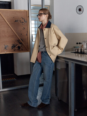 becky cotton jacket - butter