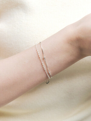 layered ball bracelet