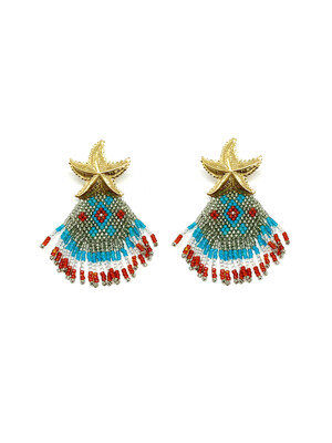Starfish Moroccan earring