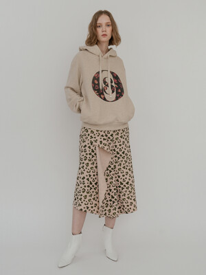 MOOD UNBALANCE LEOPARD SKIRT