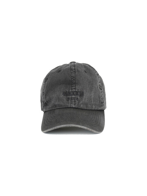 모자 - 막시제이 (MAXXIJ) - Stone Washed Logo Ball Cap