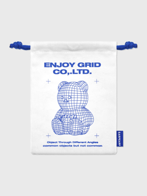 GRID COVY-BLUE(스트링파우치)