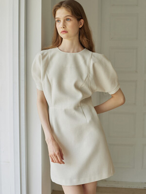 Tweed Line Dress 2 Color
