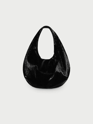 Egg Mini bag _ Metallic [Black]
