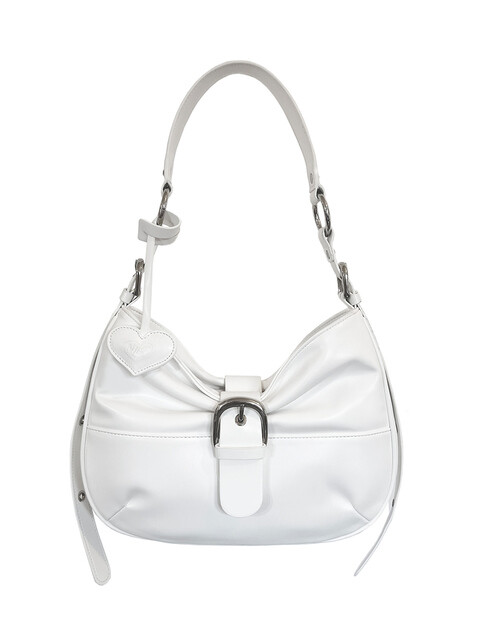 ★NOFFICIALNOFFICE★LOGO PLAY QUILTING TWINKLE BAG★正規品 노피셜노피스]LOGO PLAY QUILTING TWINKLE BAG WHITE