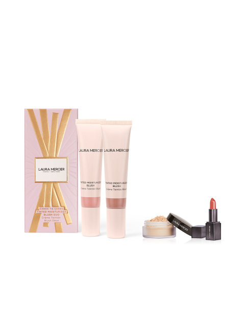 바디케어 - 로라메르시에 (LAURA MERCIER ) - [한정판/ 화장솜 증정] 치크 투 치크 틴티드 모이스춰라이저 블러쉬 듀오 [G]