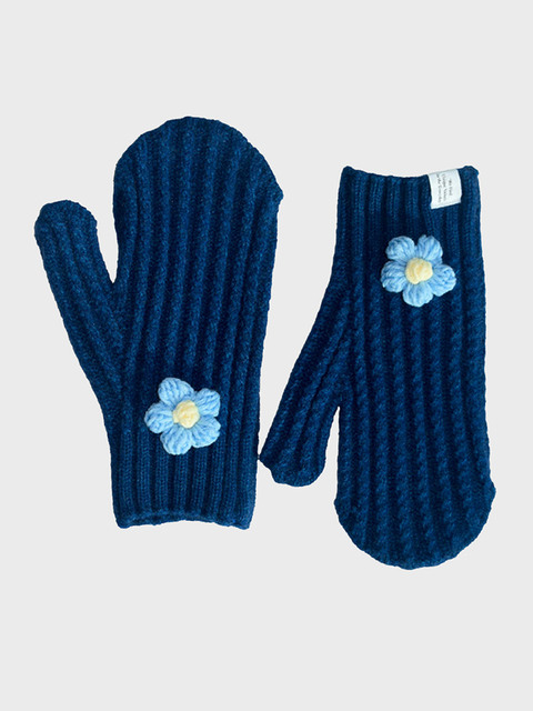 패션액세서리 - 유지떼 (usite) - WARM MITTENS Touch Gloves (BLUE)
