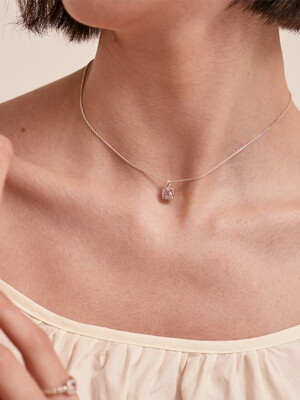 Le Fin Baguette Necklace(5stone)