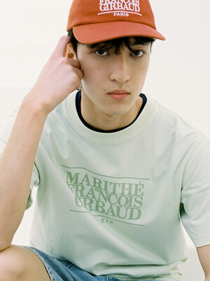 CLASSIC LOGO TEE light green