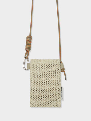 Knit Shakoshu Bag (Ivory)