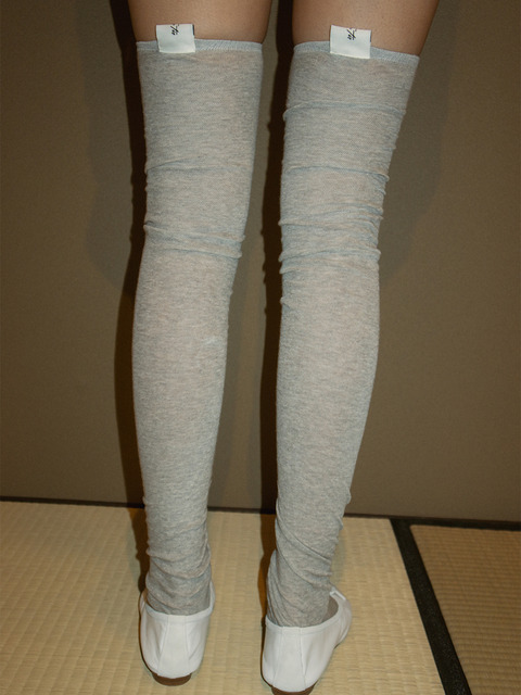 패션액세서리 - 더티스 (THETIS) - SEE-THROUGH OVER KNEE SOCKS_TT3S713GY