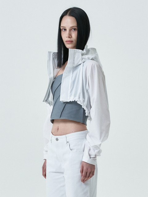 아우터 - 동령 (DONG LYUNG ) - SUMMER WINDBREAKER / white
