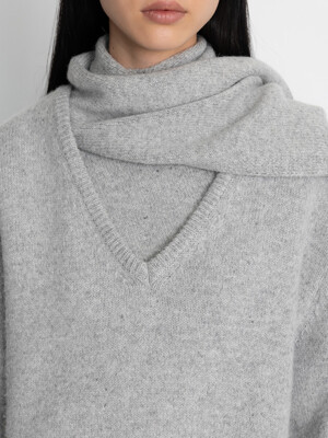 ALPACA BLEND SERA MUFFLER [GRAY]