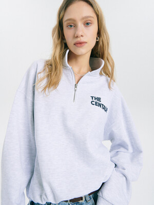 CENTAUR KK ZIP-UP SWEATSHIRT_GREY