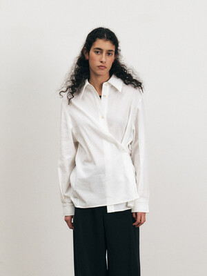 TFS OVER-FIT SHIRT_WHITE
