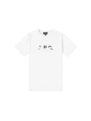 24SS SHIBUYA 로고 티셔츠 화이트 COBQX H26155 AAB