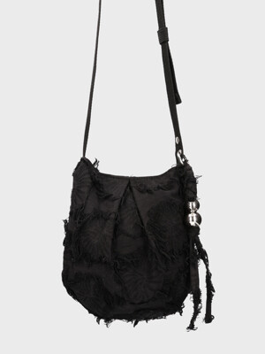 BUDDY BAG FEATHER BLACK 버디백 페더 블랙