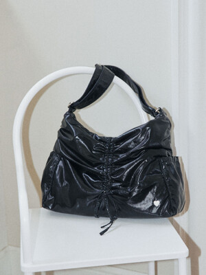 Pocket Ribbon Nylon Bag (2way)_HC2478BG002M
