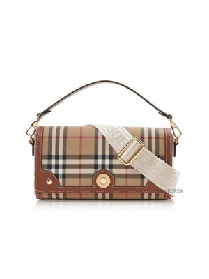 [버버리] FW24 여성 체크패턴 버킷백 8092048 LL SM NOTE DFC A9534