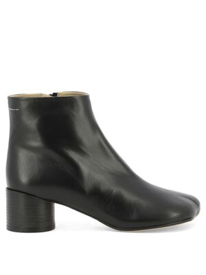 24FW MM6 메종마르지엘라  여성 레더 앵클 부츠 S59WU0234 P3628 T8013 Black BPG