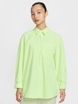 [HQ0237-701] AS W NK 24.7 DF LS SHIRT WVN