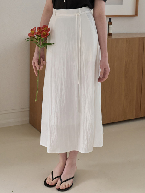 뉴얼린]Jenny cubic chiffon long skirt