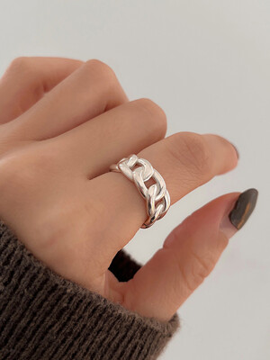 silver925 bold ring (2color)