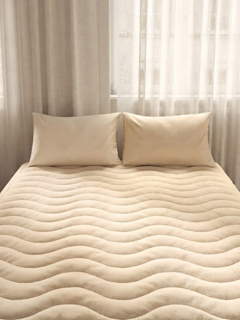 선데이아뜰리에 그르넬 먼지없는 고밀도 극세사 고정밴드 겨울 침대패드 SS/Q/K 8컬러