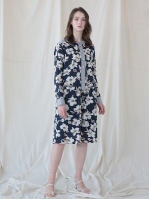 Flower Shirt Dress