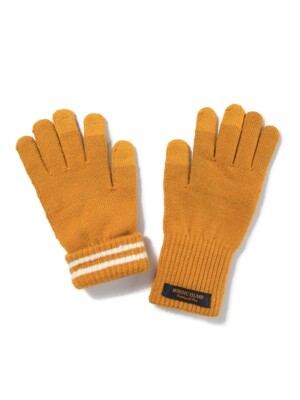 Long-Touch Gloves - Mustard
