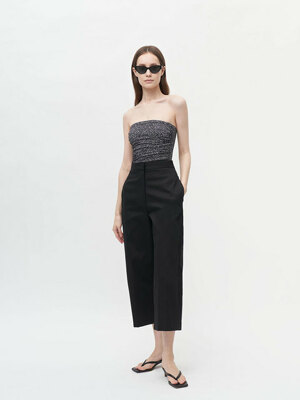 BLACK BEI WIDE PANTS